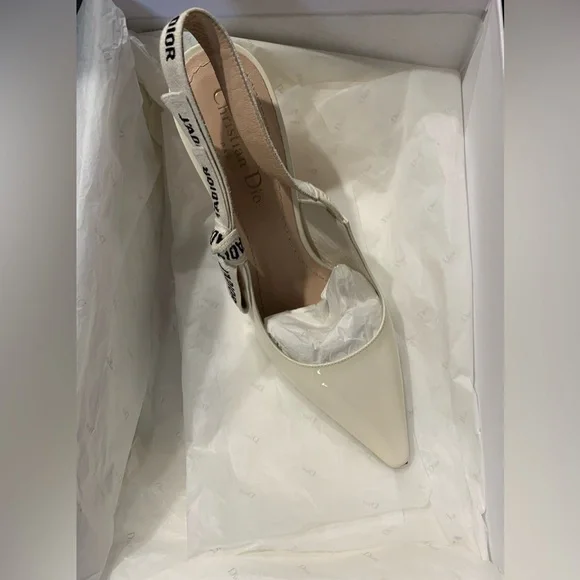 Dior Cream and Tan Heels - Picture 11 of 12